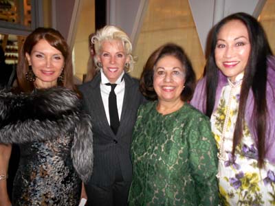 Jean Shafiroff, CeCe Black, Crown Princess Katherine of Serbia  , Lucia Hwon Gordon.  photo by:  joyce brooks