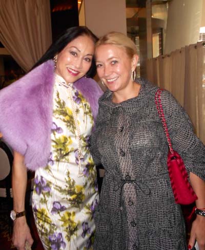 Lucia Hwong Gordon and Janna Bullock.  photo by:  joyce brooks
