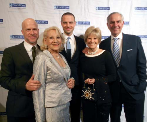 Richie Jackson, Sylvia Atkins, Jordan Roth Dale Atkins Rosen and Robert Rosen . photo by: joyce brooks