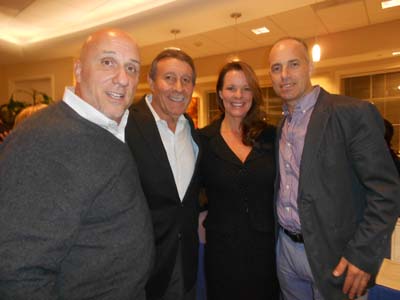  Frank  J. Gaudio, Anthony Goncalves, Anne Wolf and Lino Marcal.  photo by:  joyce brooks