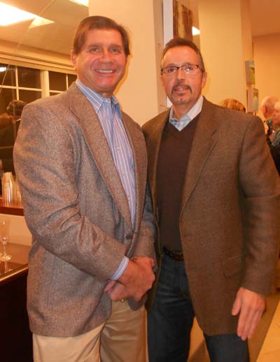 Andy Sferra and Sal Scavone.  photo by:  joyce brooks