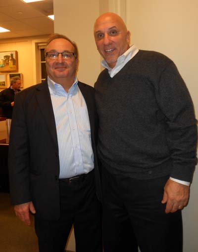 John Fareri and Frank J. Gaudio.  photo by:  joyce brooks