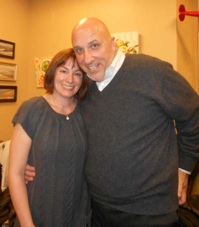 Stephanie Aldworth and  Frank J. Gaudio.  photo by:  joyce brooks