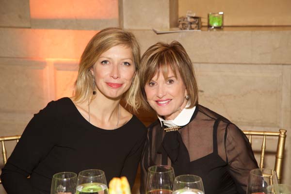  "French Consul General in NYC Anne-Claire Legendre & Donna Chapman. Photo by:  Julie Skarrratt