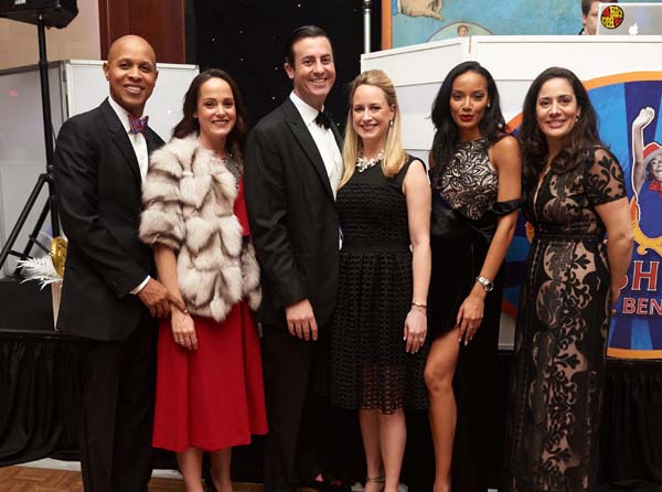 Benefit Chairs and Fresh Air Fund Board member Richard D. Thomas and his wife Tamie Peters Thomas; Guest Mike Sodikoff; Board member and Benefit Chair Isabelle B. Krusen; Benefit Chair Selita Ebanks; Fresh Air Fund Executive Director Fatima Shama. Photo by:  Jerry Speier for The Fresh Air Fund