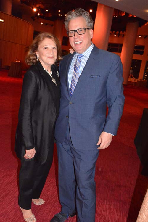 Linda Lavin and  Billy Stritch.  Photo by:  Rose Billings/Blacktiemagazine.com