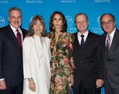 Child Mind Institute Founding President Dr. Harold S. Koplewicz, Brooke Garber Neidich, Nancy Poses, Dr. Kenneth Dodge and Fred Poses (L to R) attended the Child Mind Institute’s seventh annual Child Advocacy Award Dinner on November 21 at Cipriani 42nd Street in Manhattan. The event, which raised more than $7 million, honored philanthropists Nancy and Fred Poses and Duke University professor Kenneth A. Dodge, PhD. Photo courtesy of the Child Mind Institute. Photographer: Ann Billingsley.