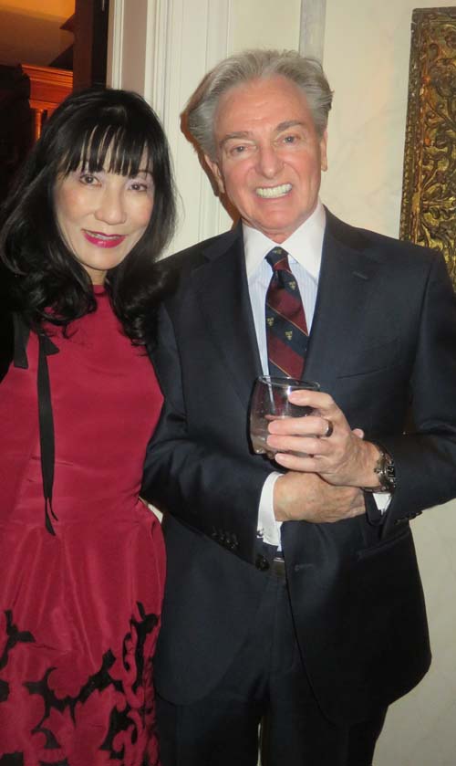 Patricia Shiah and Geoffrey Bradfield.  Photo by:  Joyce Brooks/Blacktiemagazine.com