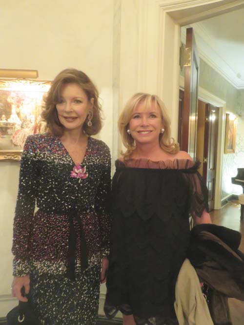 Margo Langenberg & Sharon Bush. Photo by:  Joyce Brooks/Blacktiemagazine.com
