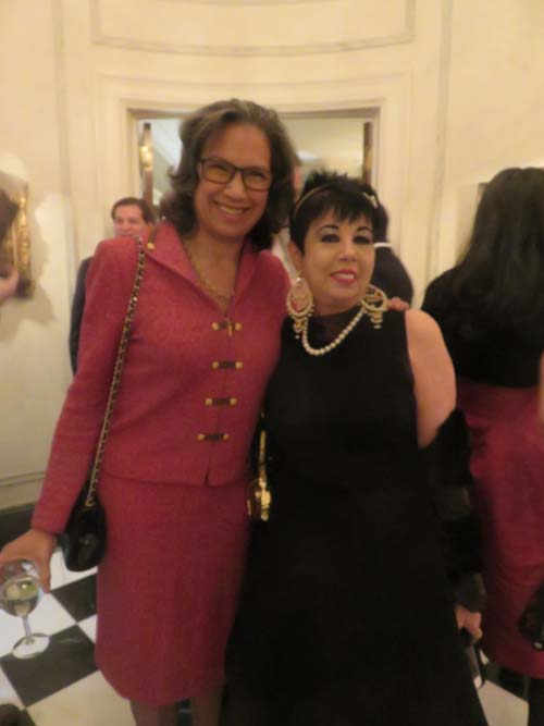 Elsie McCabe Thompson ,President of NY Mission Society  and Rosemary Ponzo.  Photo by:  Joyce Brooks/Blacktiemagazine.com