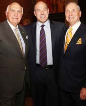Ken Langone, president and COO of Goldman Sachs Gary Cohn, and Dr. Robert I. Grossman MD attend the NYU Langone Musculoskeletal Ball 2016 on November 15, 2016 in New York City. (Photo by Robin Marchant/Getty Images for NYU Langone Medical Center)Ken Langone, president and COO of Goldman Sachs Gary Cohn, and Dr. Robert I. Grossman MD attend the NYU Langone Musculoskeletal Ball 2016 on November 15, 2016 in New York City. (Photo by Robin Marchant/Getty Images for NYU Langone Medical Center)