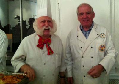 Executive Chef Frederick of Chez Le Chef Federick & Mr. Egon Gronau of Egon Gronau and Company