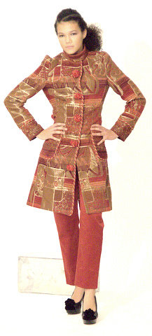 Elosie Santos outfit by Designer Dr. Mitchell Flaum