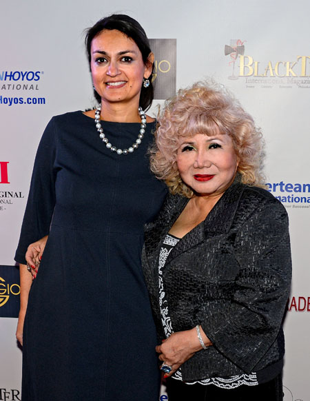 Koula Sophianou Consul General of Cyprus, Gloria Cressler