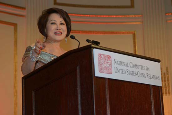 Yue-Sai Kan, Founder, Yue Sai Cosmetics and Honorary Chairman L'Oreal China