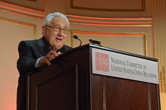 The Honorable Henry A. Kissinger, Chairman Kissinger Associates, Inc