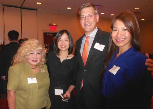 Gloria Cressler, Black Tie International Magazine, Karen Chu, TECO, Jim Luce, President & CEO, James Jay Dudley Luce Foundation, Li. Lei. Liu, TECO