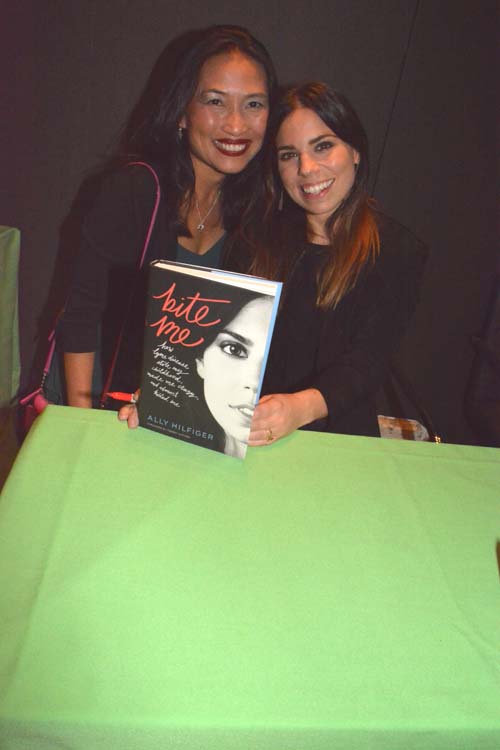 KrisTen Duong with Ally Hilfiger.  Photo by:  Rose Billings/Blacktiemagazine.com