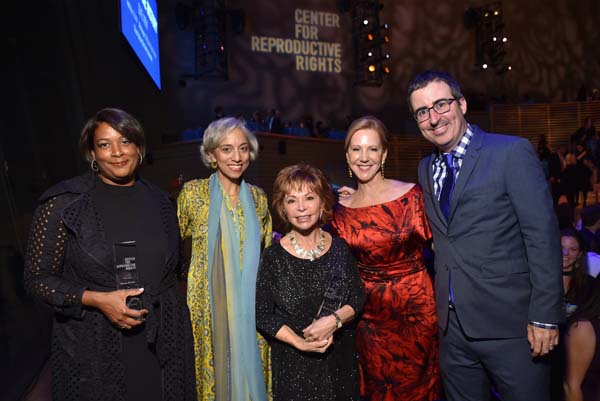 Dawn Porter, Kavita Ramdas, Isabel Allende, Nancy Northup, John Oliver