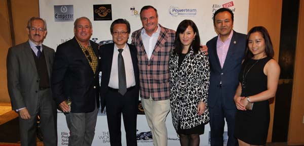  Artist Hector M. Soto, Howie Rosen, and Gerard and his friends