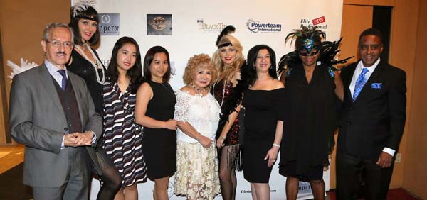   Artist Hector M. Soto, Angelina Shipilina, Gloria T. Cressler,  Lindsey