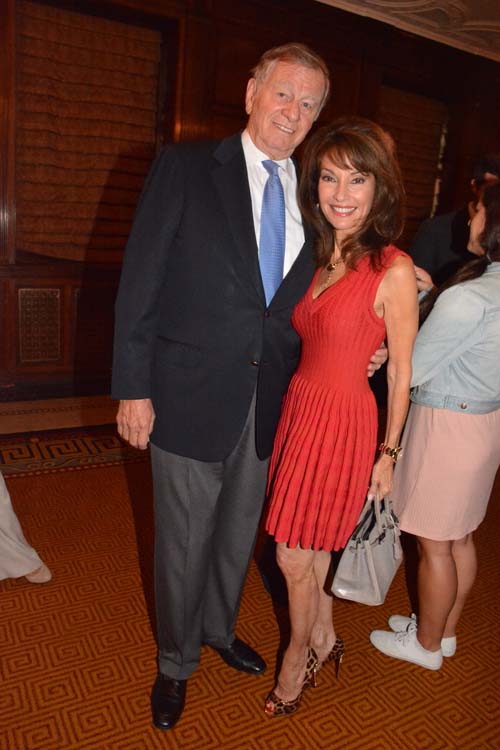 Helmet Huber and his wife Honoree Susan Lucci.  Photo by:  Rose Billings/Blacktiemagazine.com