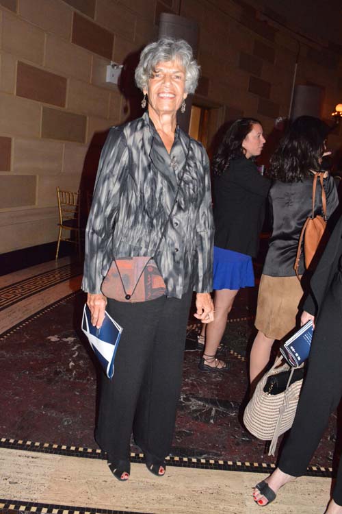 Honoree Susan Stamberg.  Photo by:  Rose Billings/Blacktiemagazine.com