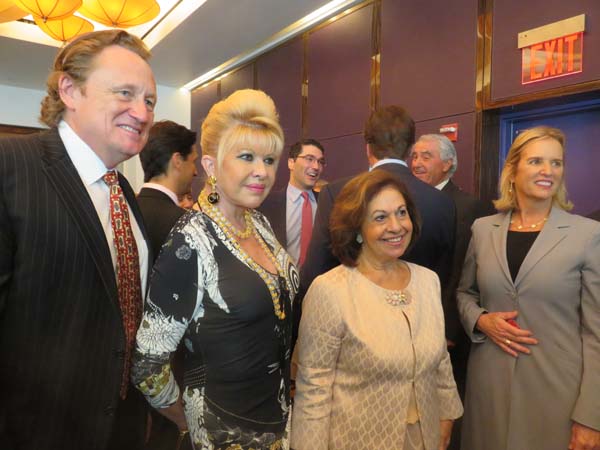 Crown Princess Katherine and Ivana Trump Kerry Kennedy. Photo by: Joyce Brooks/Blacktiemagazne.com