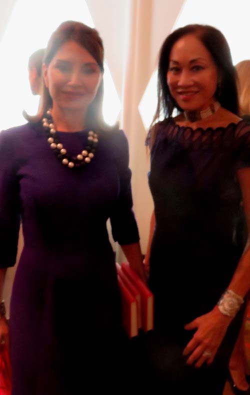Jean Shafiroff and Lucia Hwong Gordon. Photo by: Joyce Brooks/Blacktiemagaizine.com
