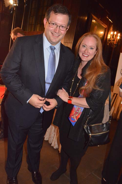Resolution Board Chair and Co-Founder Oliver B. Libby.and Valerie A. Lettan .  Photo by:  Rose Billings/Blacktiemagazine.com