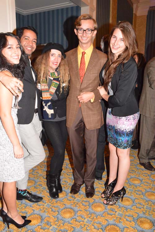Kristopher Fraser, Joyce Brooks, Cole Rumbough and Leah Lane.  Photo by:  Rose Billings/Blacktiemagazine.com