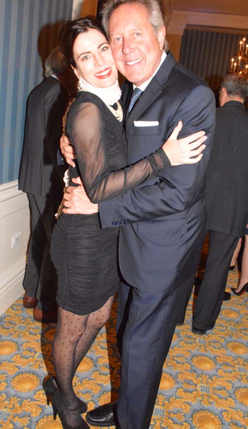 Barry M. Weintraub, MD. ,F.A.C.S. and his lovely fianc.  Photo by:  Rose Billings/Blacktiemagazie.com