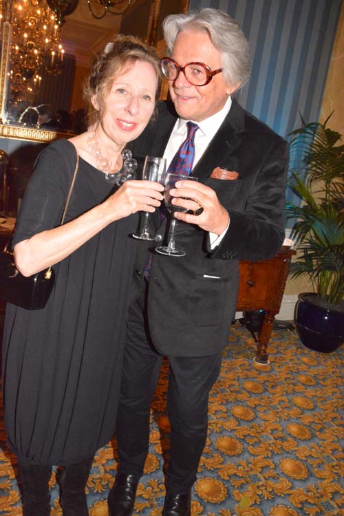 Eve Wolf Executive Artistic Director Ensemble and Don Sanders Stage Director Ensemble For The Romantic Century.  Photo by:  Rose Billings/Blacktiemagazine.com
