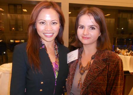 Genevieve Gimbert, Director, Advisory, PWC,Ana Maria Labada, Development Director