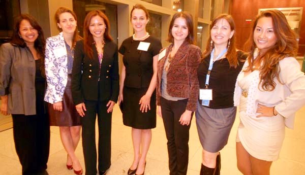 Tess Mated, Genevieve Gimbert, Lili Buffet, Anna Maria Labada,Tami Kesselman, Esperenza Garcia.