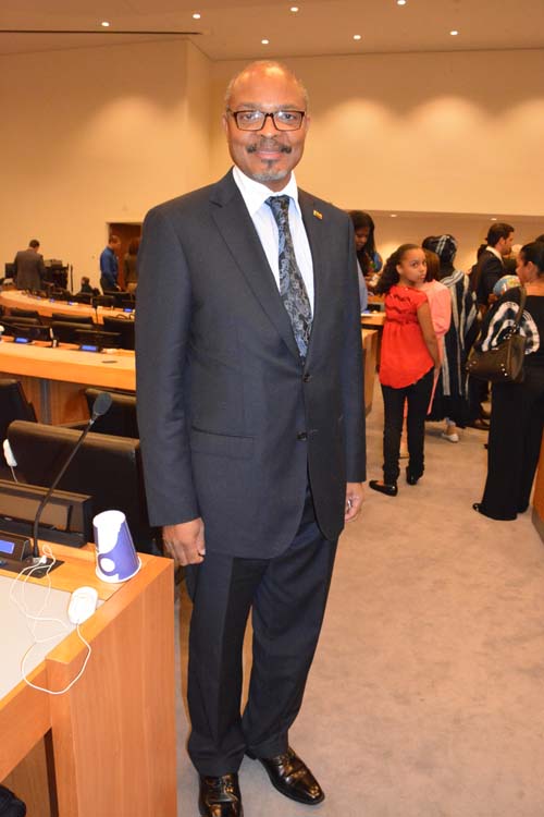 U.N. Ambassador of Benin Jean-Francis Zinsou