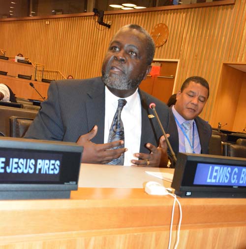 U.N. Ambassador of Liberia Lewis G. Brown