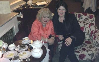  Our afternoon Tea at the Shelbourn Hotel in Dublin with my friend Tina O'Hogan