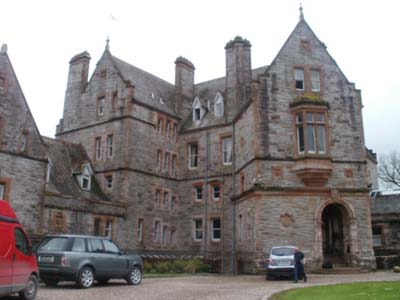 Part of Castle Leslie, the Castle is a lot larger than what is taken in the picture  