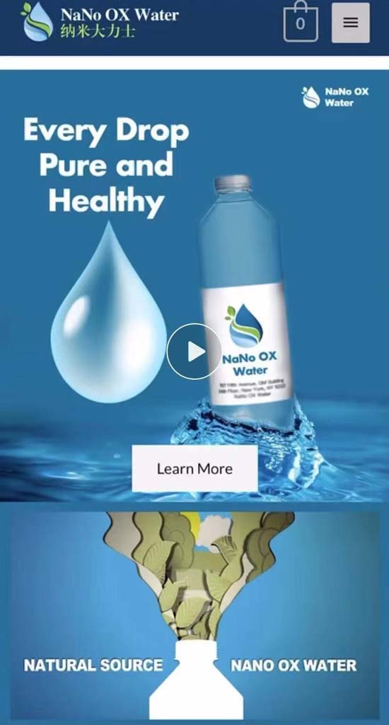 NanoOX Water